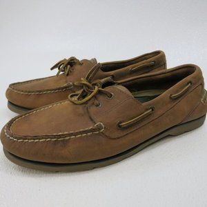 Sperry Top-Sider Nubuck Leather Boat Deck Shoes Men's Footwear Shoes Sz 12 M